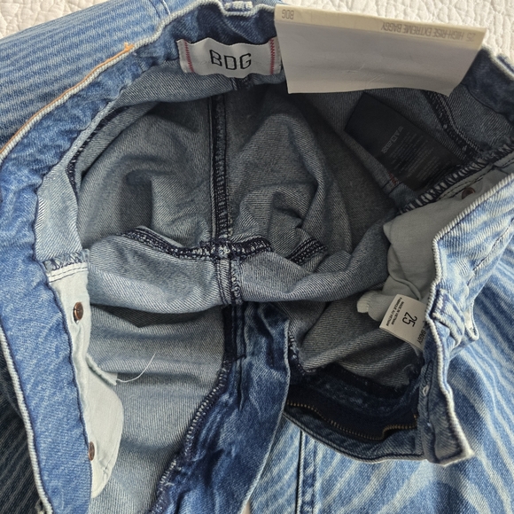 Urban Outfitters BDG Extreme Baggy Jean Psychedelic Wavy Print - Picture 13 of 16